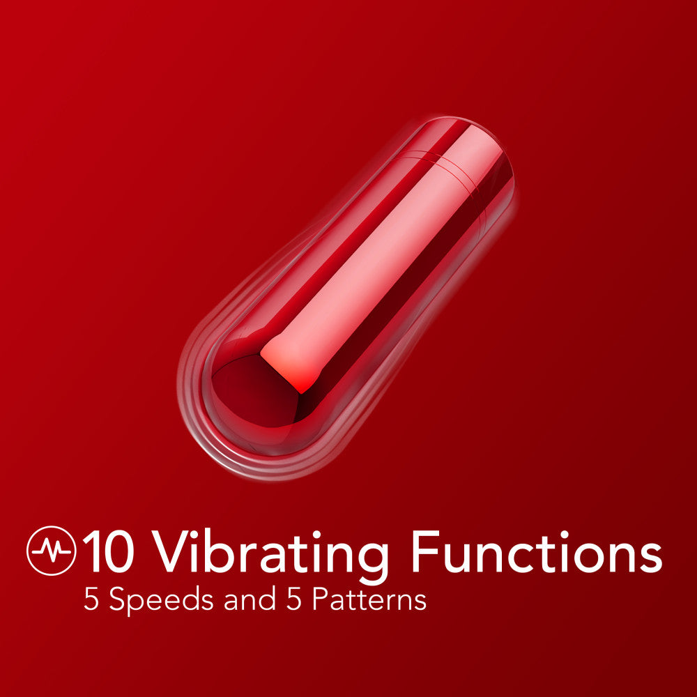 Kool Vibes Mini Bullet Cherry > Vibrators > Mini Vibrators - Tophatter Daily Deals