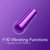 Kool Vibes Mini Bullet Vibrator Grape > Vibrators > Mini Vibrators - Tophatter Daily Deals