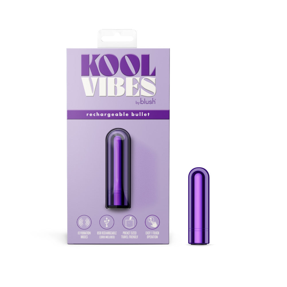 Kool Vibes Mini Bullet Vibrator Grape > Vibrators > Mini Vibrators - Tophatter Daily Deals
