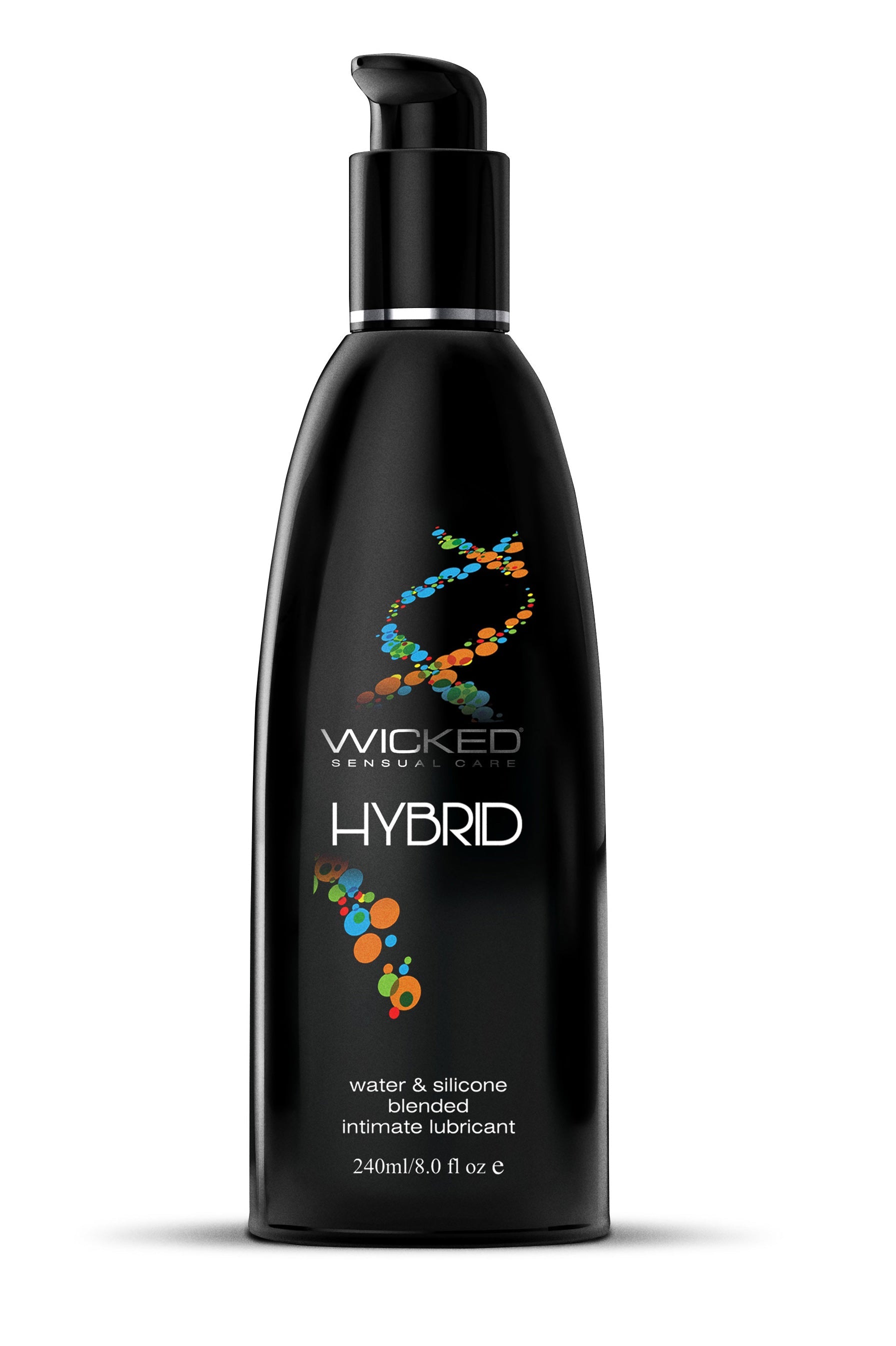 Wicked Hybrid Water and Silicone Blended Lubricant 240ml Bottle > Lube > Hybrid - Tophatter Daily Deals