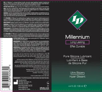 ID Millennium Silicone Lubricant 4.4 Oz – Long-Lasting Waterproof Lubricant > Lube > Silicone - Tophatter Daily Deals