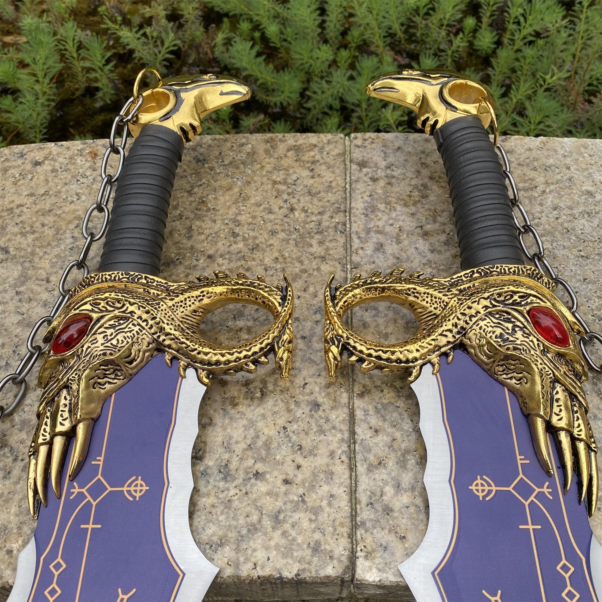 Blades of Chaos Life-size Metal Replica - Tophatter Daily Deals