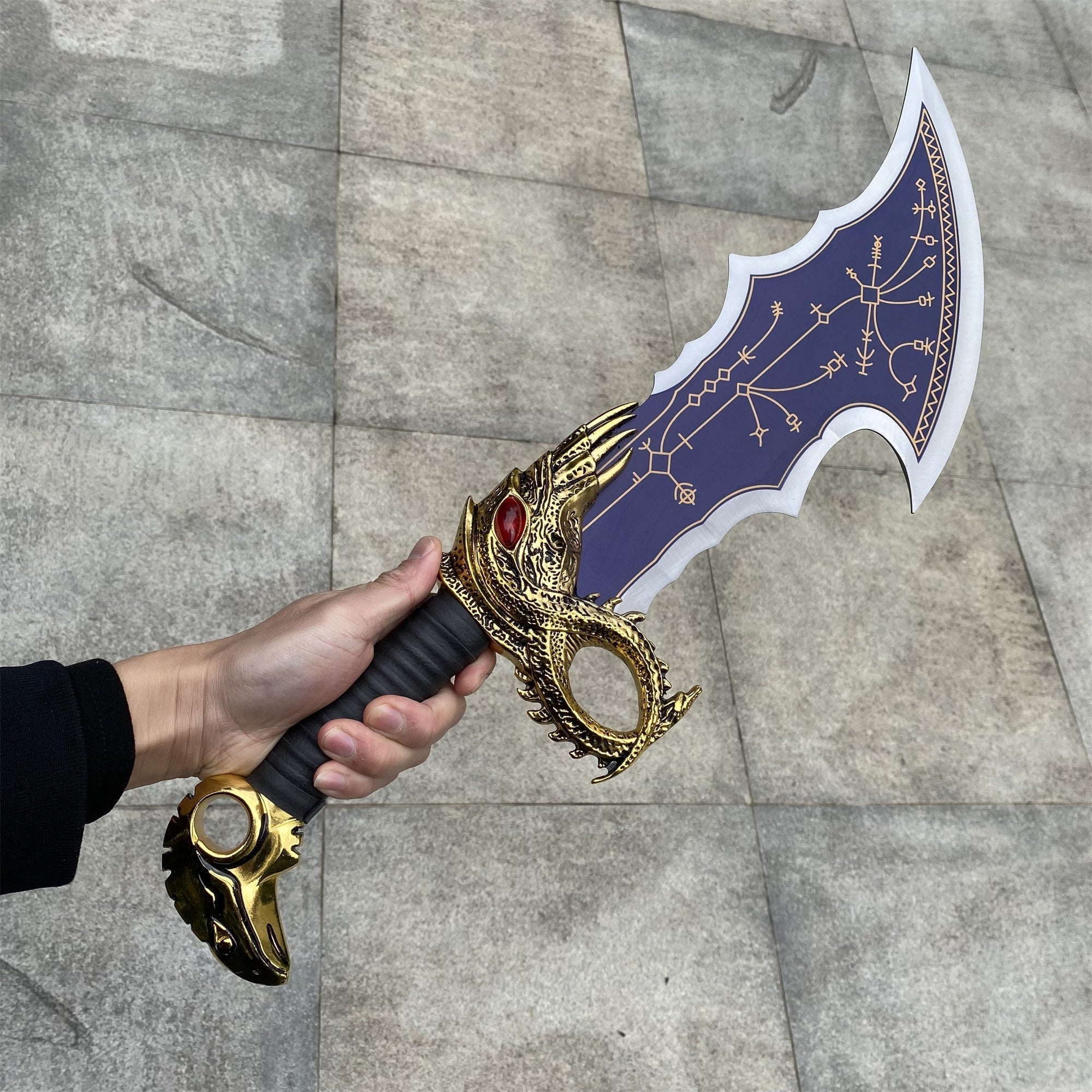 Blades of Chaos Life-size Metal Replica - Tophatter Daily Deals