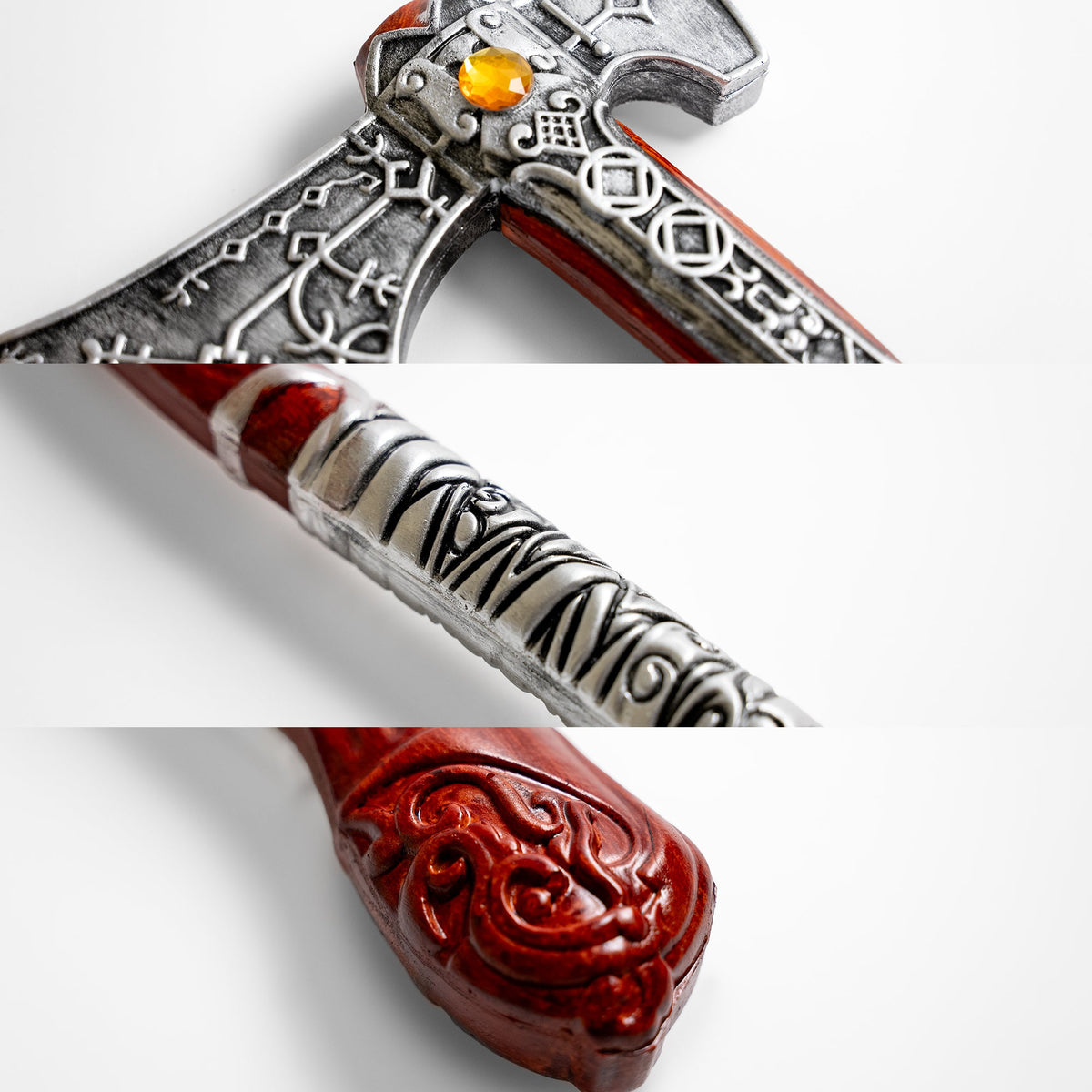 Kratos' Leviathan Axe (High Density Foam) Video Game Sword - Tophatter Daily Deals