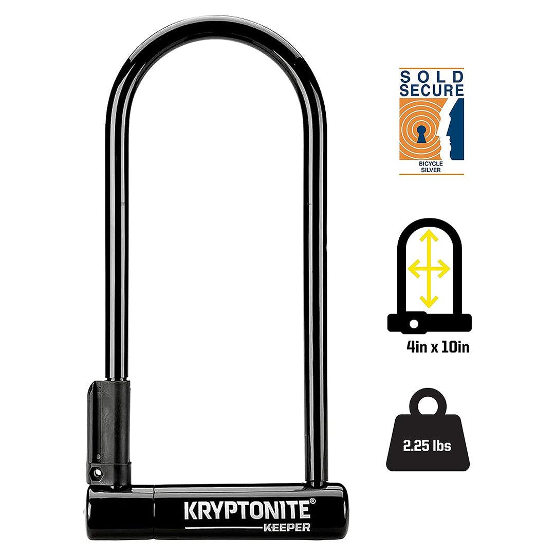 D Lock for Bicycle - Kryptonite U Lock Original STD keeper Bicycle Bike Cycle D Shackle Cycling - Tophatter Daily Deals