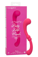 Pretty Little Wands Curvy Slim Pink Silicone Massager with 10 Speeds > Vibrators > Standard Vibrators - Tophatter Daily Deals