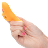 Neon Vibes The Pleasure Vibe (Orange) – Rechargeable Ergonomic Finger Vibrator with 10 Functions > Vibrators > Finger Vibrators - Tophatter Daily Deals