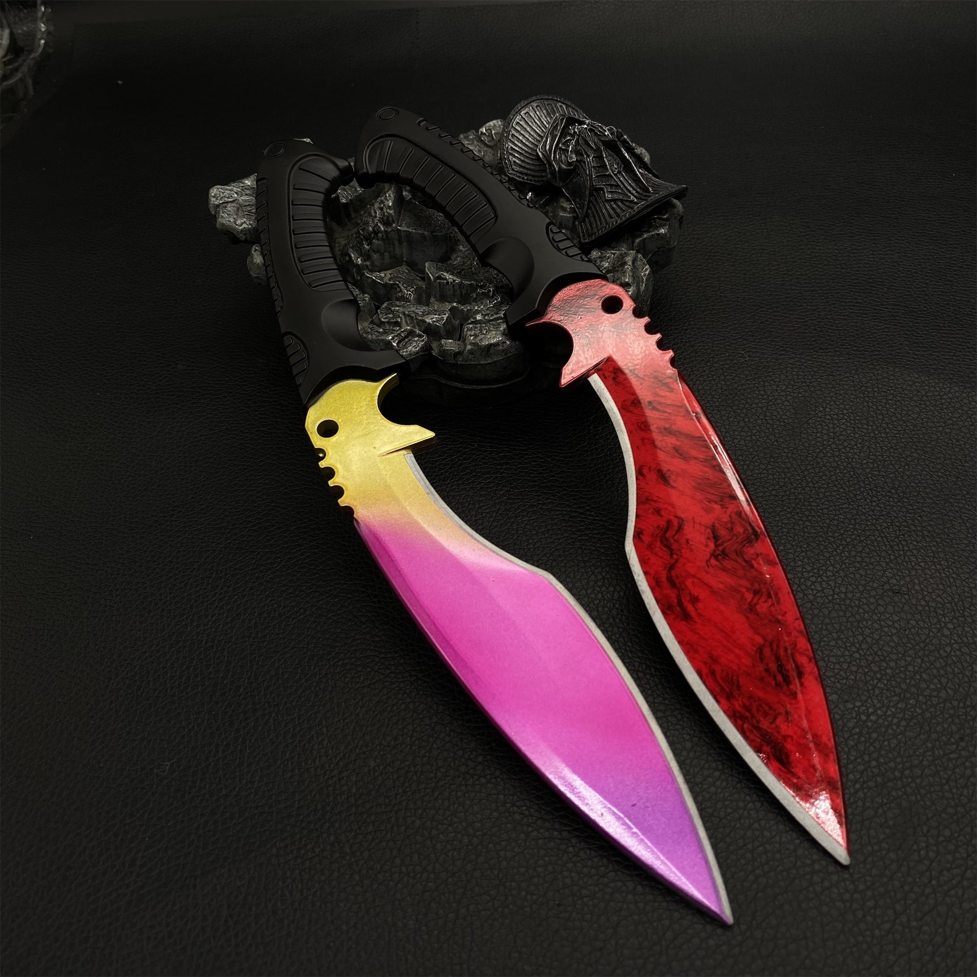 Metal Kukri Knife Game Props 2 Options - Tophatter Daily Deals