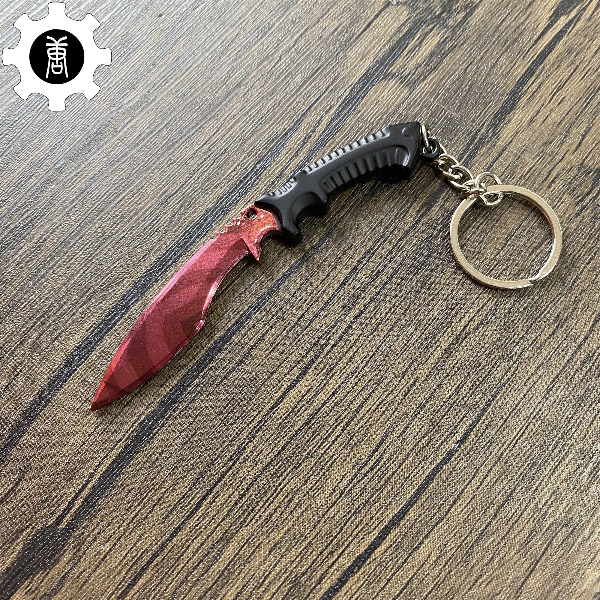Tiny Kukri Knife Slaughter And Forest DDPAT Skin Keychain - Tophatter Daily Deals