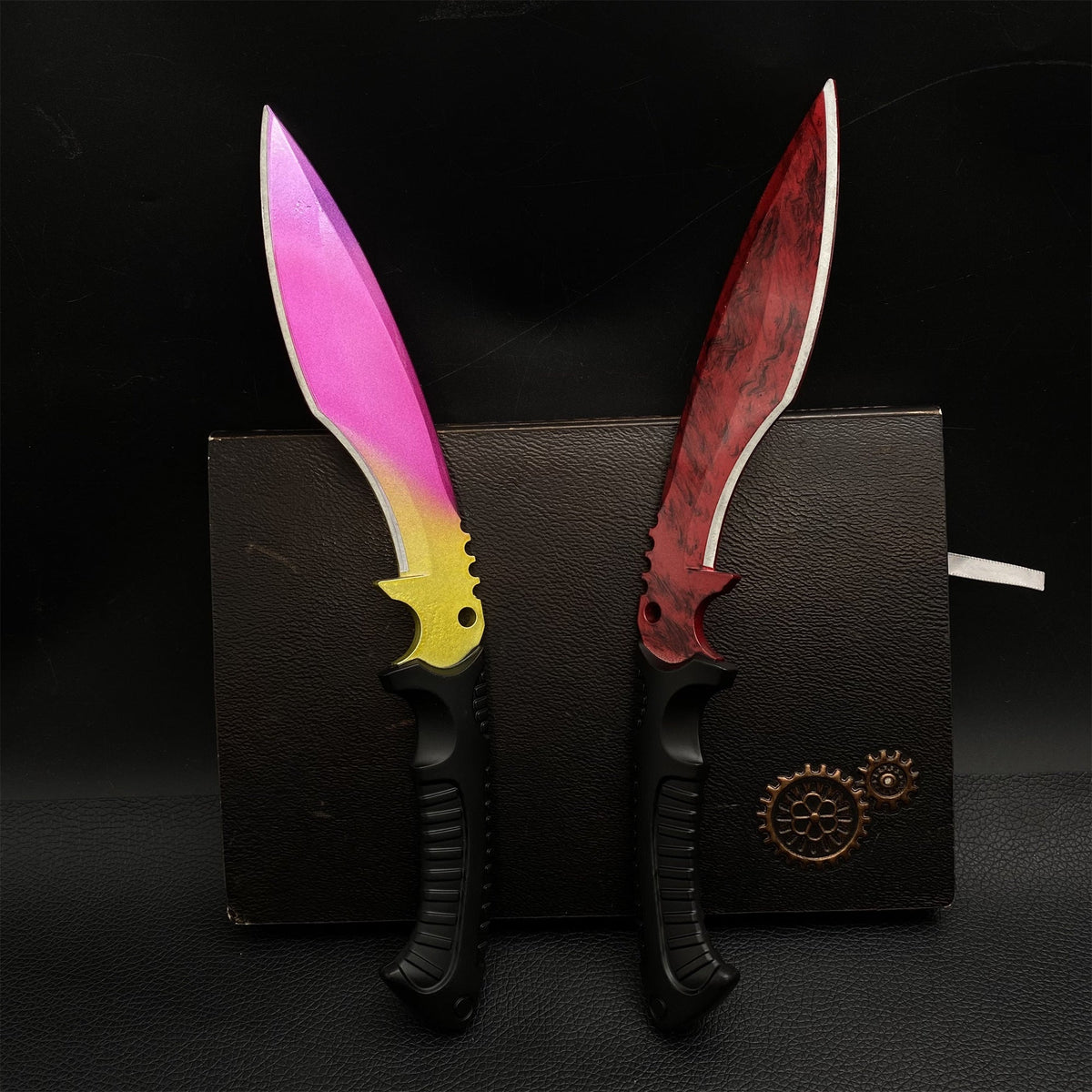 Metal Kukri Knife Game Props 2 Options - Tophatter Daily Deals