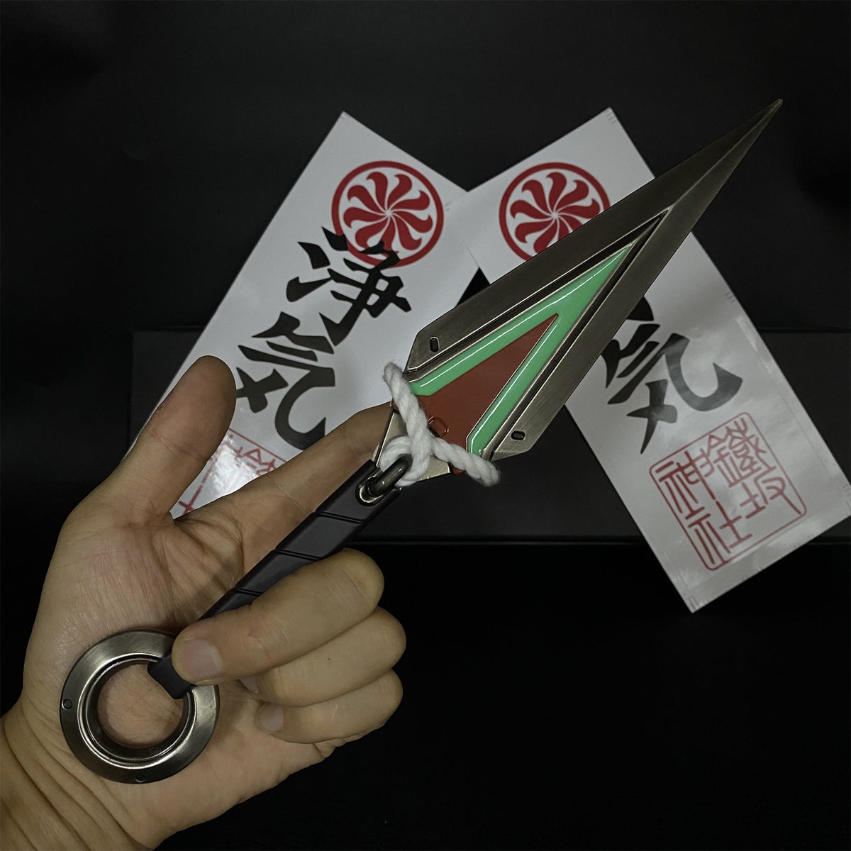 IRL OW2 Kiriko Kunai Metal Replica-Blunt Blade Version - Tophatter Daily Deals