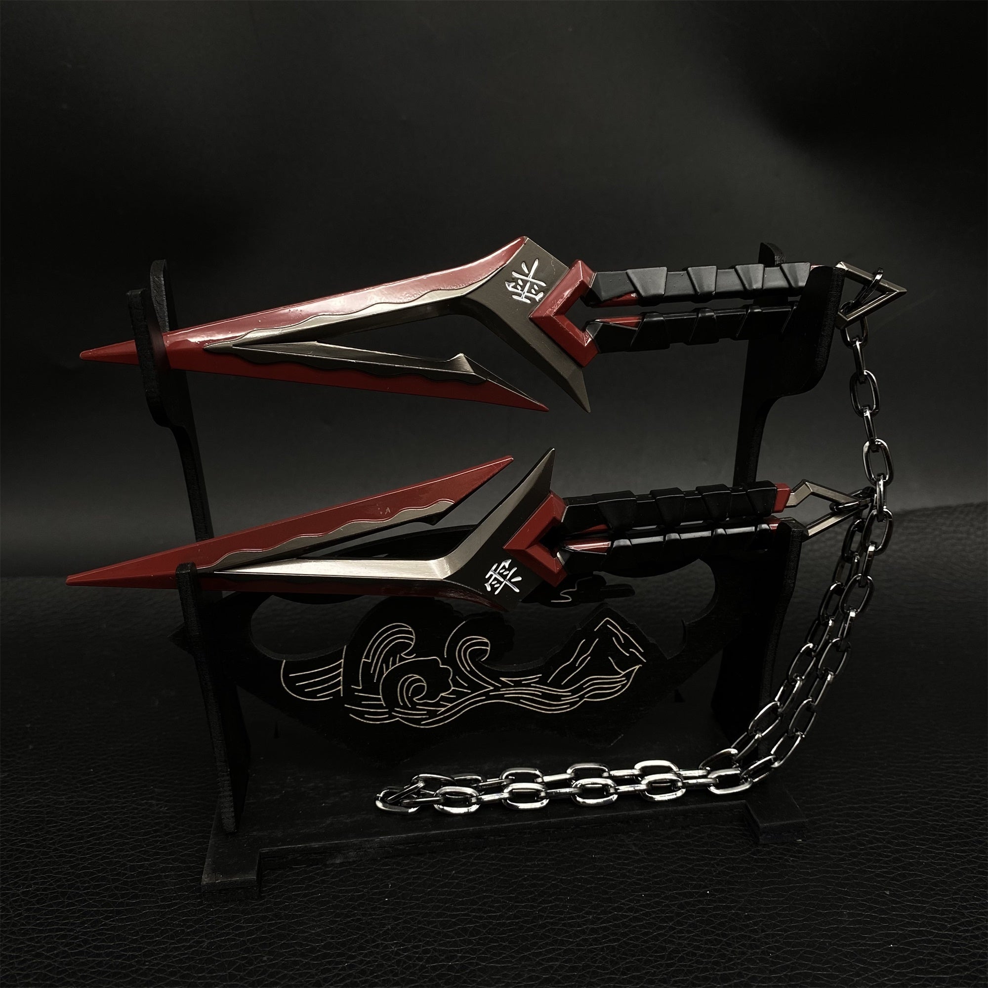 1/2 Scale Kuronami no Yaiba Mini Scale Replica 4 Colors Brown & Stand - Tophatter Daily Deals