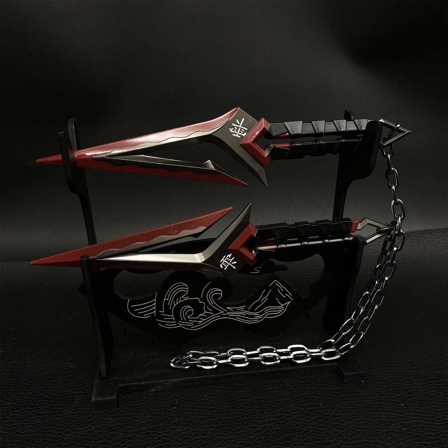 1/2 Scale Kuronami no Yaiba Mini Scale Replica 4 Colors Brown & Stand - Tophatter Daily Deals