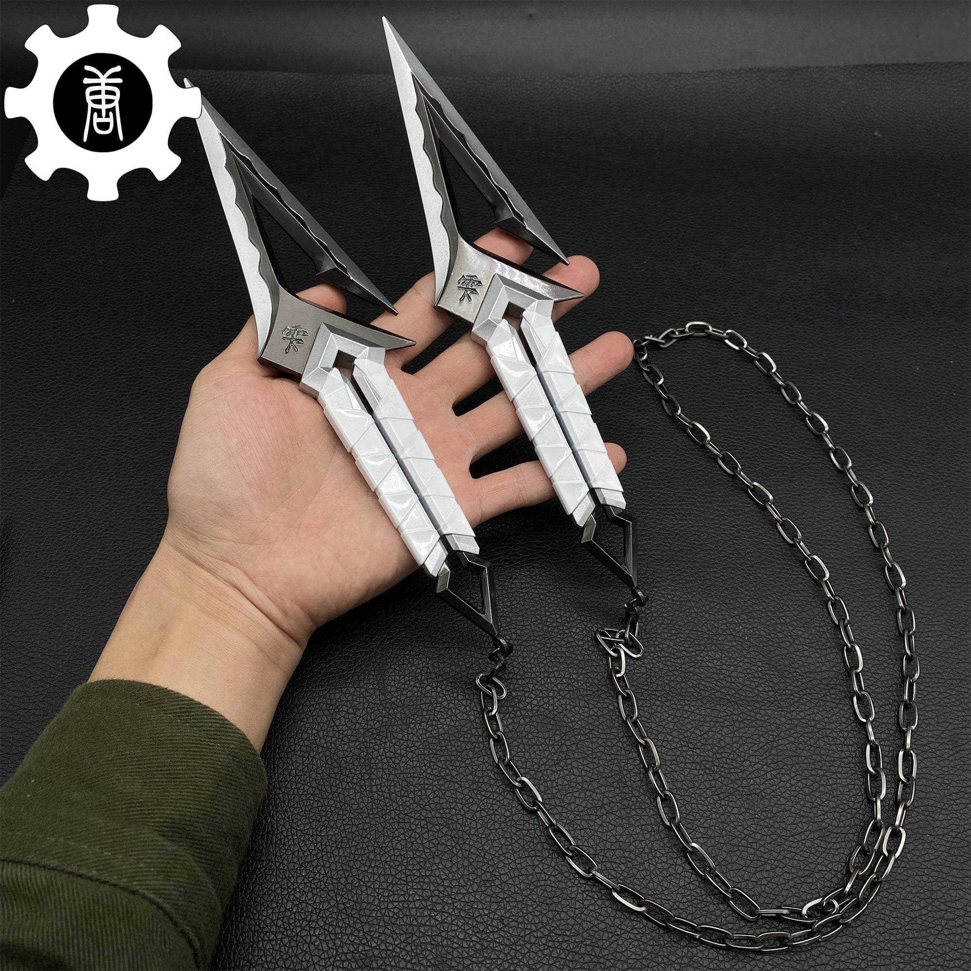 Metal Kuronami no Yaiba Life Size Kuronami Kunai Knife Most Accurate Replica weapon fan art - Tophatter Daily Deals