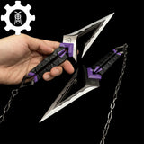 Metal Kuronami no Yaiba Life Size Kuronami Kunai Knife Most Accurate Replica weapon fan art - Tophatter Daily Deals