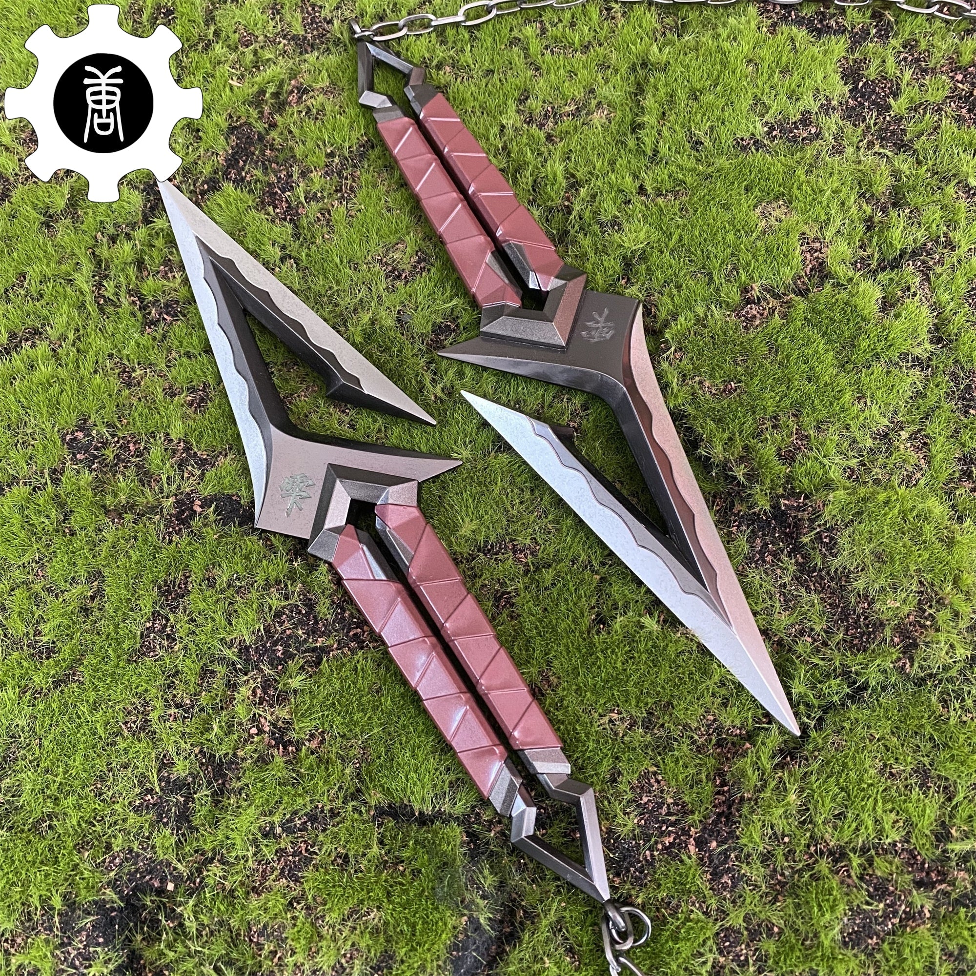 Metal Kuronami no Yaiba Life Size Kuronami Kunai Knife Most Accurate Replica weapon fan art - Tophatter Daily Deals