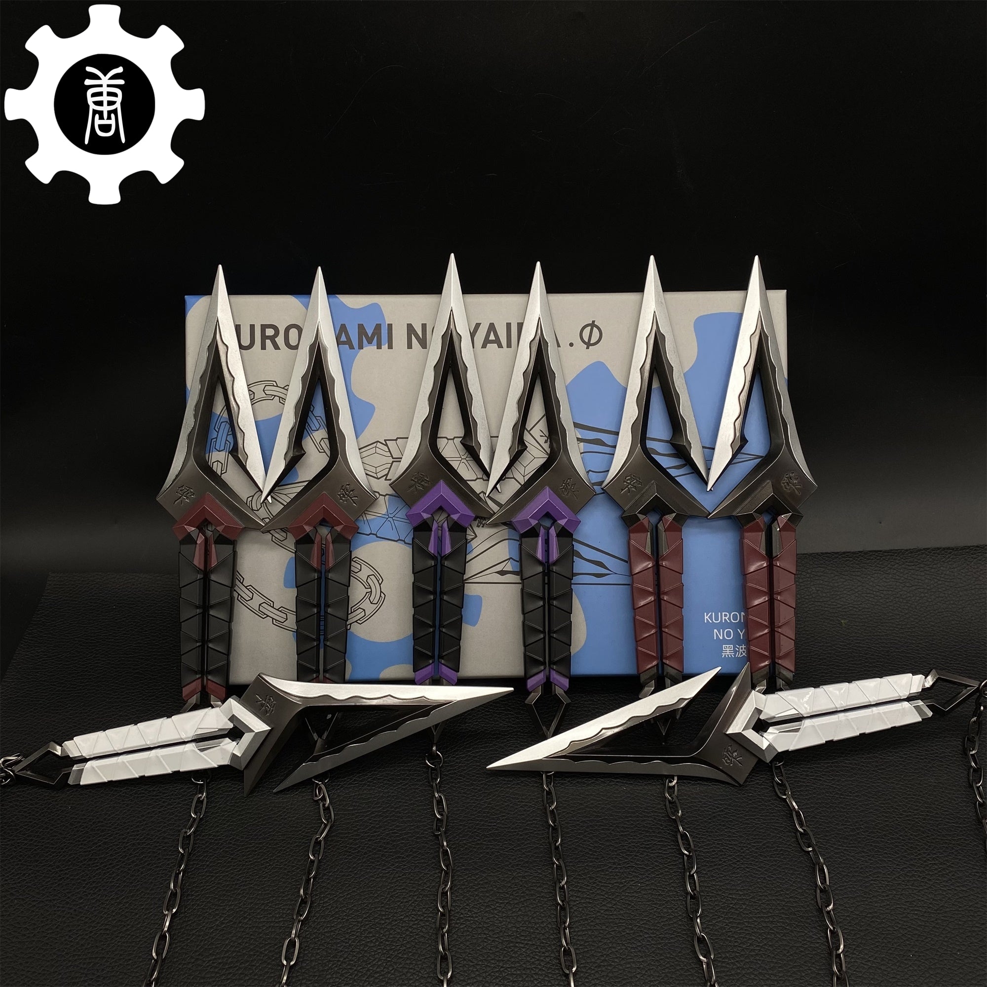 Metal Kuronami no Yaiba Life Size Kuronami Kunai Knife Most Accurate Replica weapon fan art - Tophatter Daily Deals