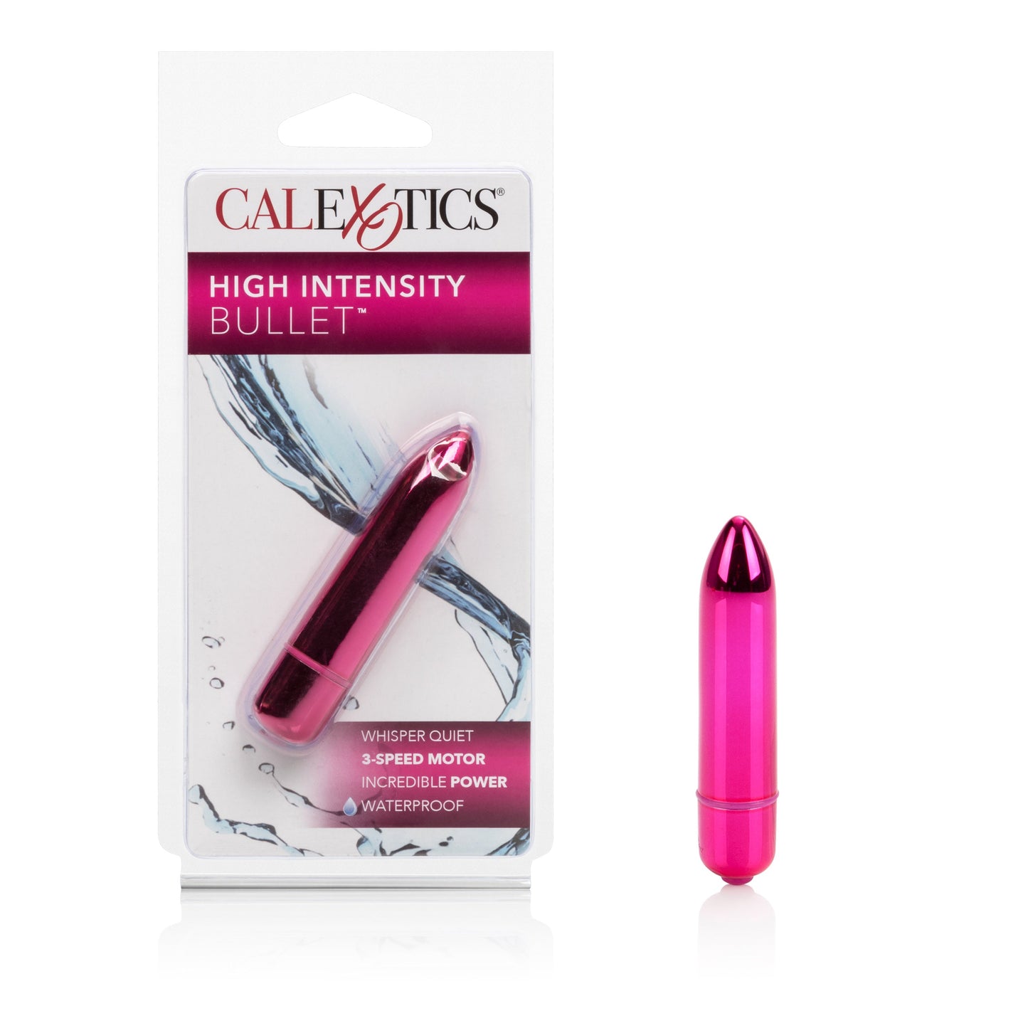 CalExotics High Intensity Bullet (Black) – Waterproof Compact Vibrator > Vibrators > Mini Vibrators - Tophatter Daily Deals