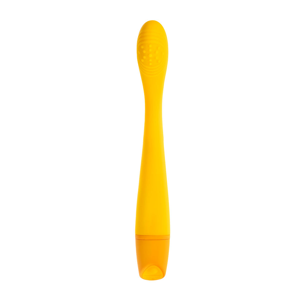 Selopa LEMON SQUEEZE Slim Vibe 18.4cm Waterproof Toy > Sex Toys For Ladies > G-Spot Vibrators - Tophatter Daily Deals
