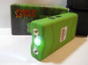 Zombie High Voltage Rechargeable STUN GUN w/ PIN & Holster Green SD-StunGun - Tophatter Daily Deals