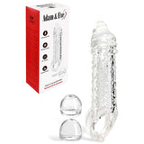 Adam & Eve Crystal Extender – 22.9 cm Adjustable Penis Extender Sleeve > Sex Toys For Men > Penis Sleeves - Tophatter Daily Deals