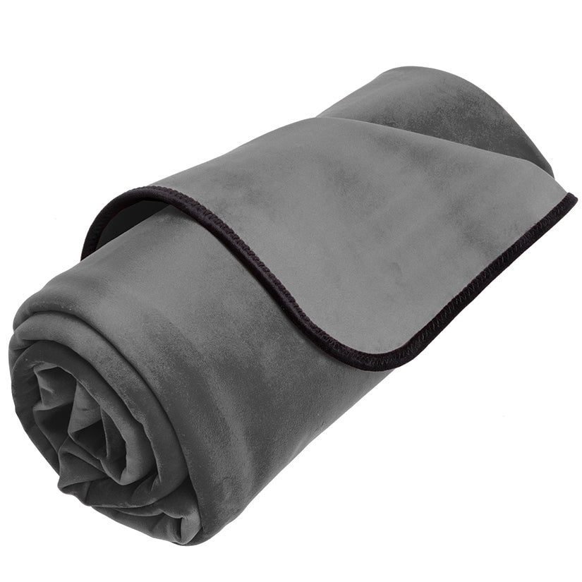 Liberator Fascinator Throw Grey - Tophatter Daily Deals