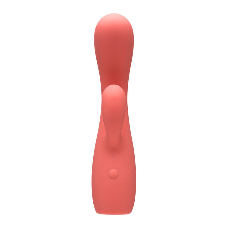 Adam & Eve Groovy Glow-Ups Curvie – USB Rechargeable 17.8 cm Rabbit Vibrator > Vibrators > Ladies > Rabbit - Tophatter Daily Deals