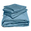 Liberator Fascinator Liquid Velvet Sheets-Q Cyan - Tophatter Daily Deals