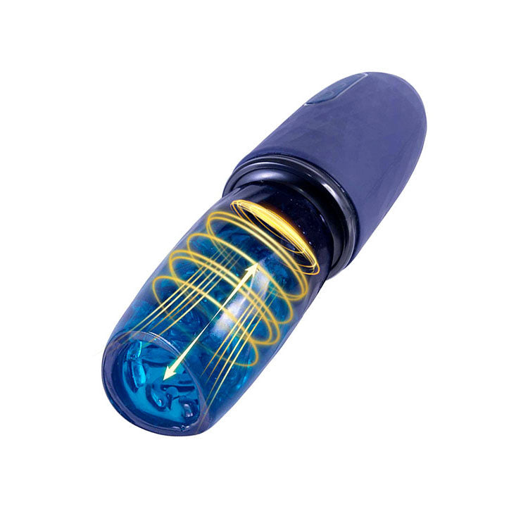Adam & Eve Magna Missile – USB Rechargeable Thrusting and Spinning Auto Stroker > Sex Toys For Men > Masturbators > Vibrating - Tophatter Daily Deals