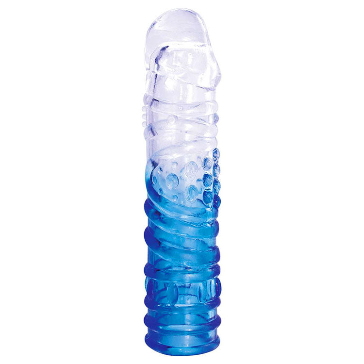 Adam & Eve Sapphire Sleeve Set – Clear Penis Sleeve Set of 4 > Sex Toys For Men > Penis Sleeves - Tophatter Daily Deals