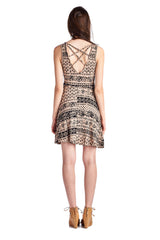 Women's Printed Jersey Dress Dresses / Midi - Tophatter Daily Deals