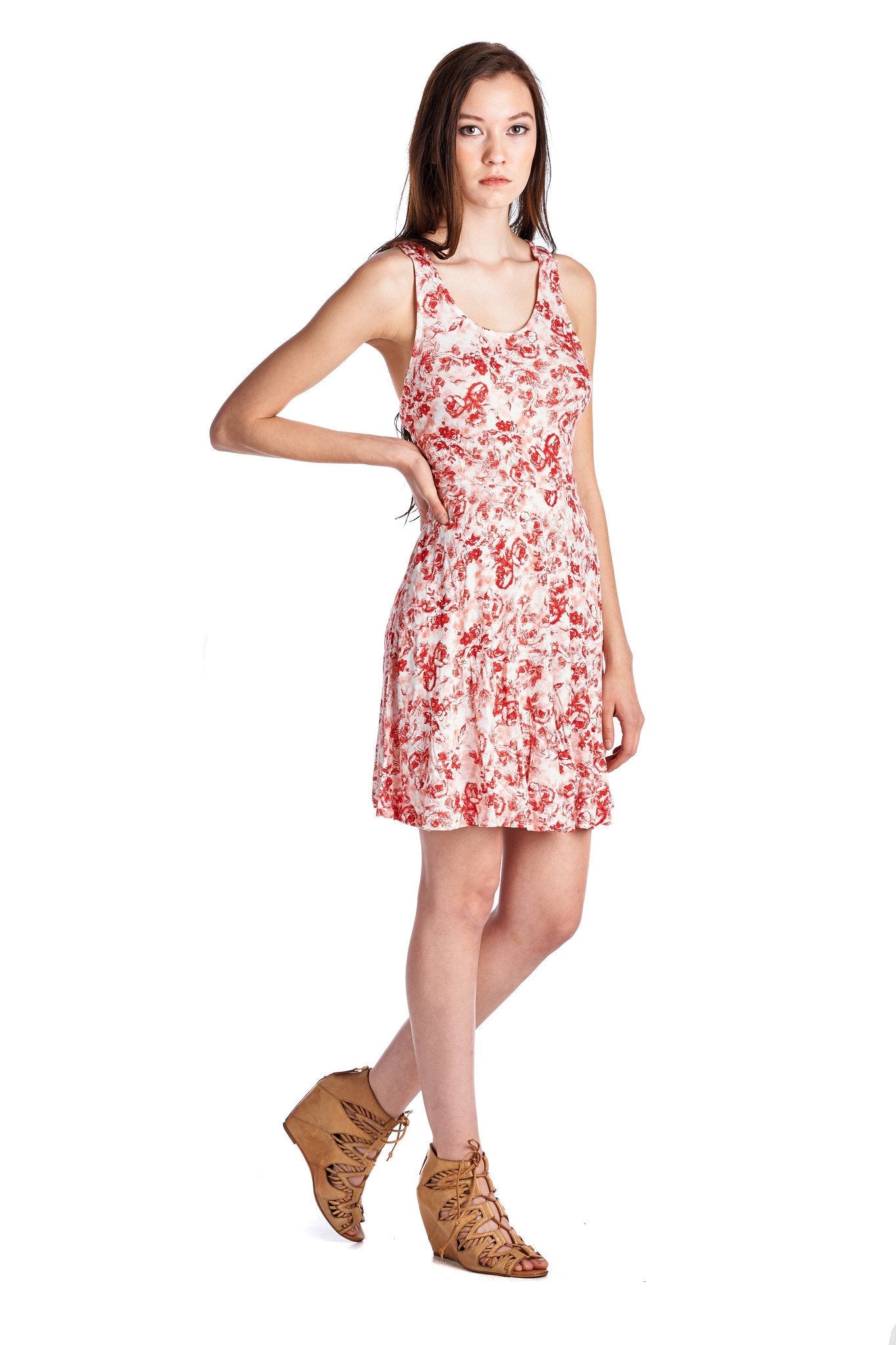 Women's Printed Jersey Dress Dresses / Midi - Tophatter Daily Deals