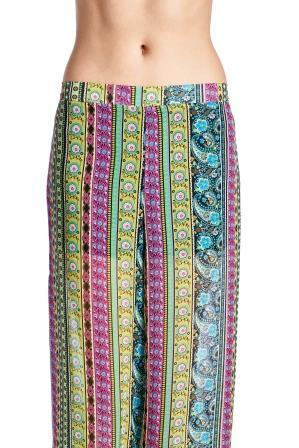 Women's Printed Palazzo Pants Pants - Tophatter Daily Deals