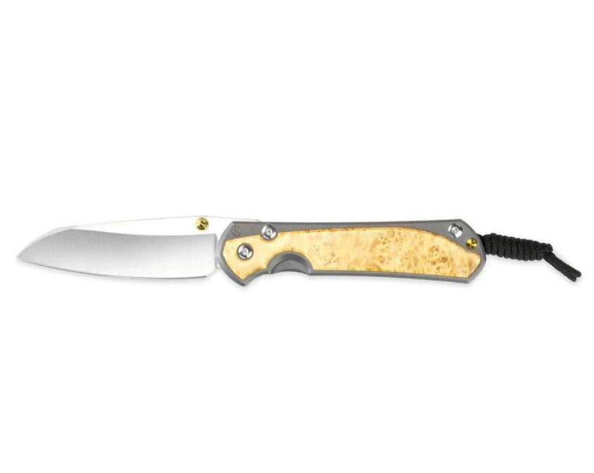 Chris Reeve Knives Large Sebenza 31 - Box Elder Inlay - Insingo - L31-1126 FOLDING KNIVES - Tophatter Daily Deals