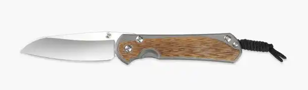 Chris Reeve Knives Large Sebenza 31 - Natural Canvas Micarta Inlay - Insingo - L31-1222 FOLDING KNIVES - Tophatter Daily Deals