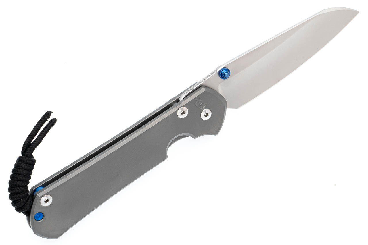 Chris Reeve Knives Large Sebenza 31 - Left Handed - Insingo - Glass Blasted Handle - L31-1686 Collectors - Tophatter Daily Deals