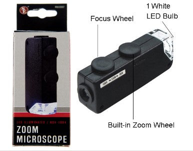 Jewelers 60x to 100x MICRO Pocket Microscope - Tophatter Daily Deals