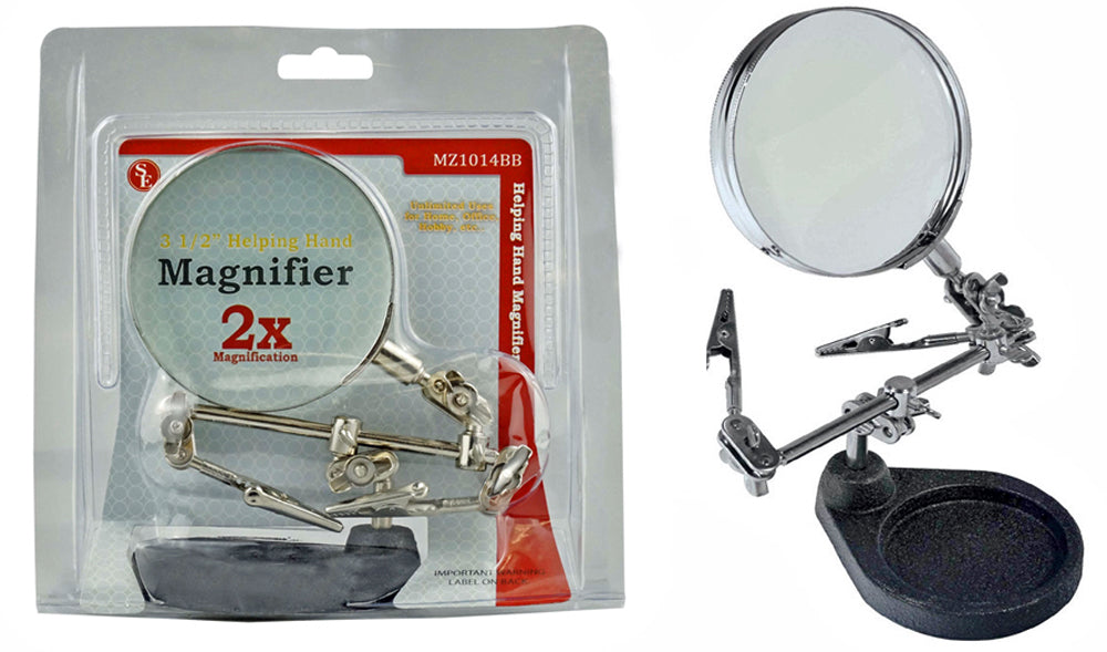 2x Helping Hands Magnifier - Tophatter Daily Deals