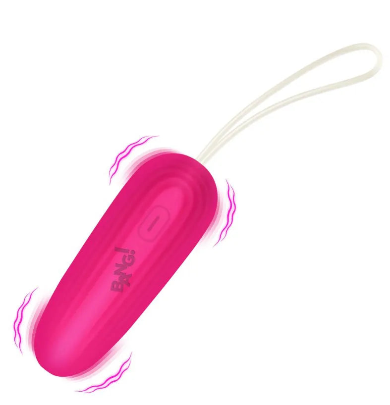 Bang! Silicone Vibrating Egg – Rechargeable Internal Vibrator > Sex Toys For Ladies > Vibrating Eggs - Tophatter Daily Deals