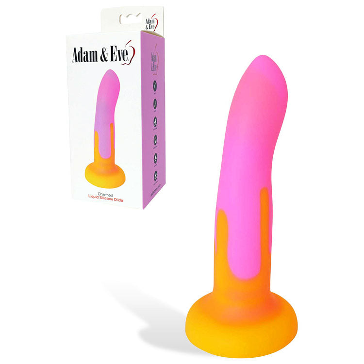 Adam & Eve Charmed – 16.5 cm Liquid Silicone Dildo > Dildos > Neutral Dildos - Tophatter Daily Deals