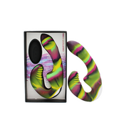 Colourful Camo Tandem Remote Control Strapless Strapon Yellow Silicone Waterproof > Dildos > Strapless Strap Ons - Tophatter Daily Deals