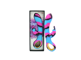 Colourful Camo Dini Vibrator Blue with Heating and Ergonomic Design > Sex Toys For Ladies > G-Spot Vibrators - Tophatter Daily Deals
