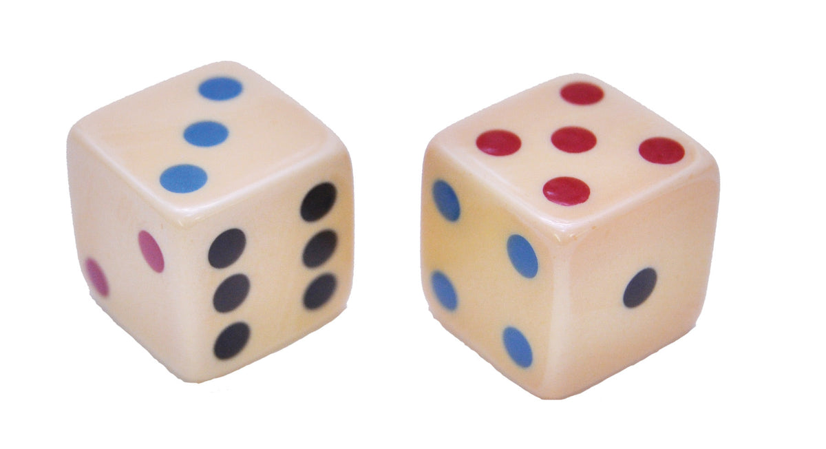 5/8" Inlaid Dice Magic Tricks & Supplies - Tophatter Daily Deals