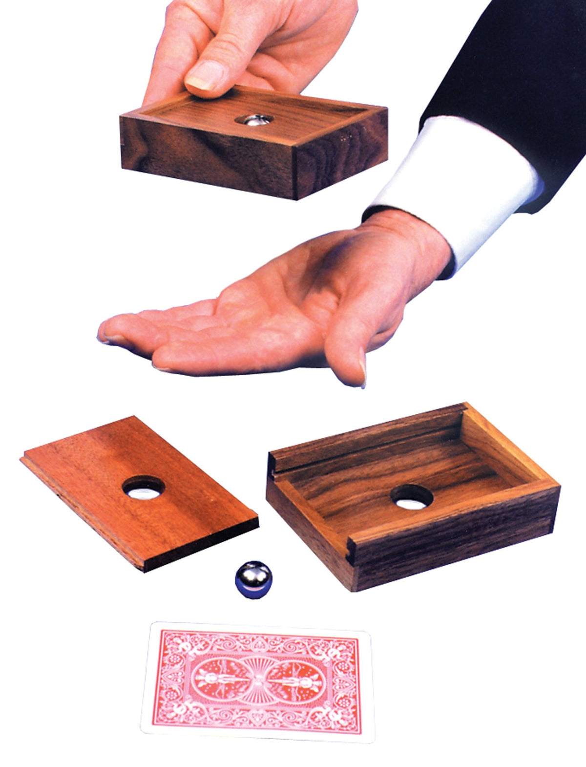 Marbo Card Penetration Magic Tricks & Supplies - Tophatter Daily Deals
