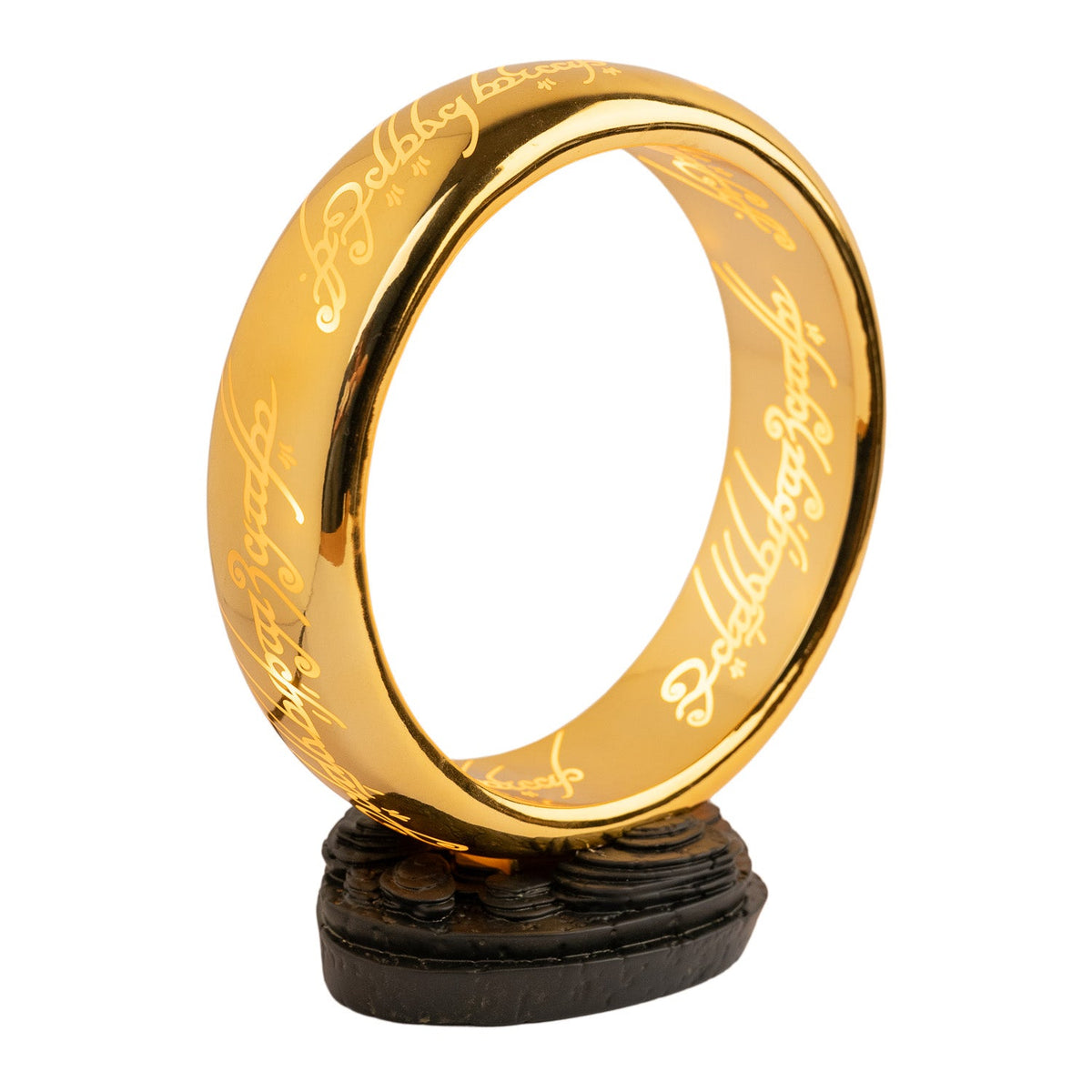 The Lord Of The Rings - Officially Licensed One Ring Lamp Ring - Tophatter Daily Deals