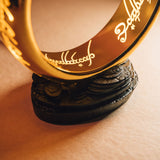 The Lord Of The Rings - Officially Licensed One Ring Lamp Ring - Tophatter Daily Deals