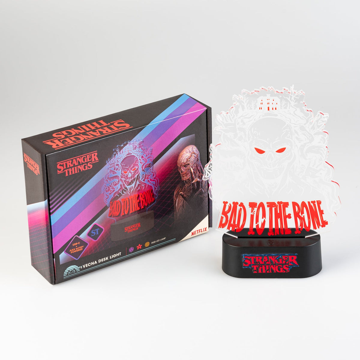 Stranger Things - Bad To The Bone LED Table Lamp