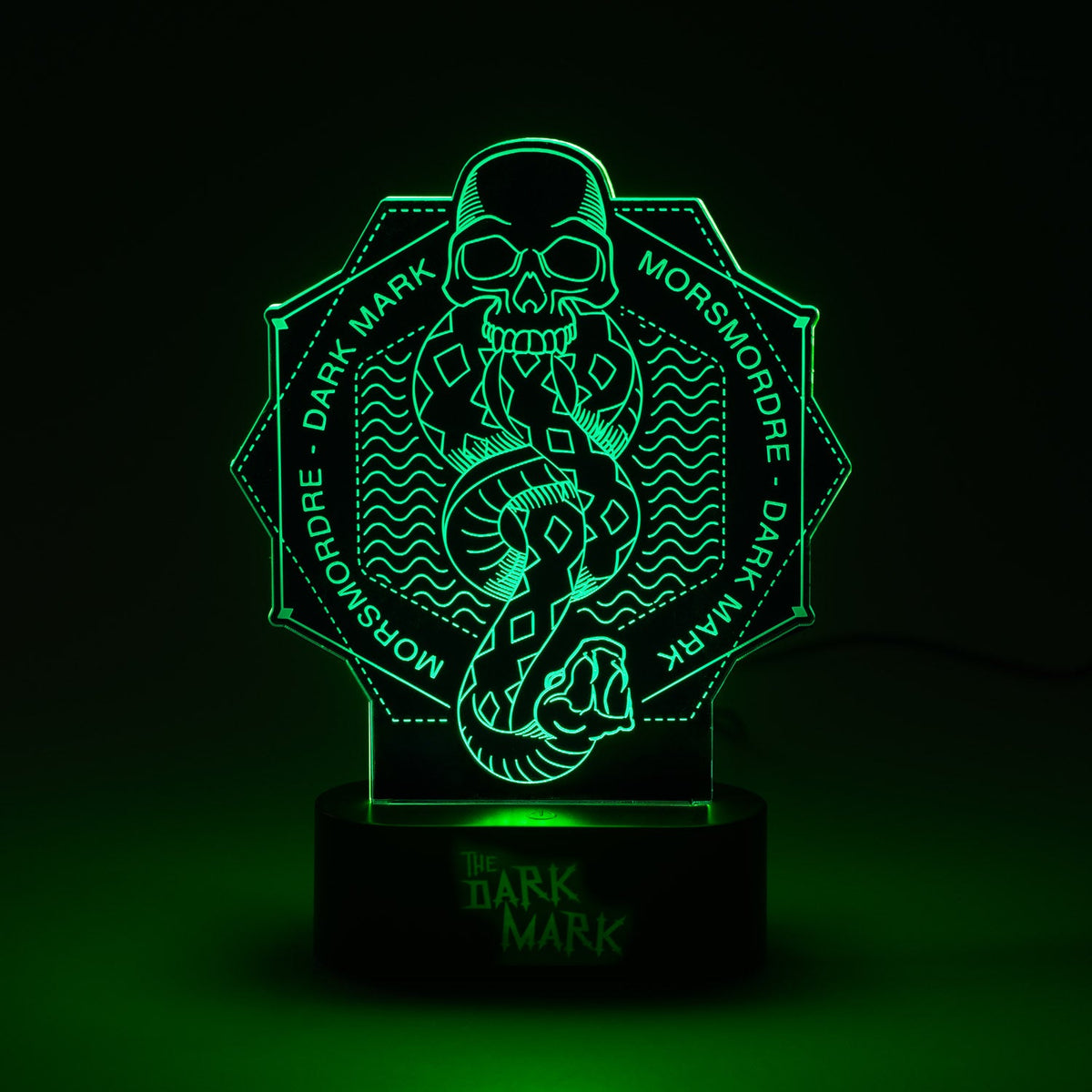 Harry Potter - Officially Licensed Dark Mark LED Table Lamp Lamp - Tophatter Daily Deals
