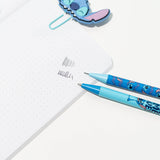 Disney Stitch – Surfing Stitch Set of 2 Pens with 3D Acrylic Stand Collectible - Tophatter Daily Deals