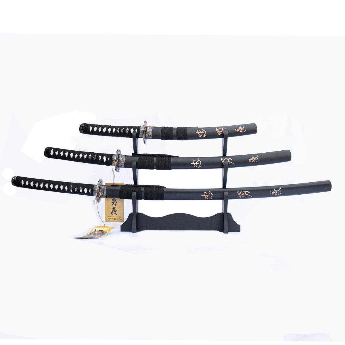 Captain Nathan Algren's Katana (Simplified) 3-Sword Set Movie Sword - Tophatter Daily Deals